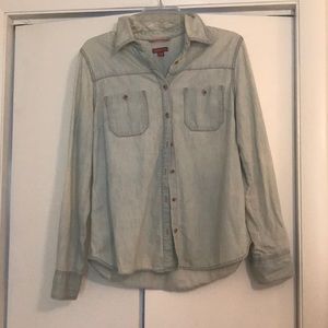Light Denim Button Down Shirt